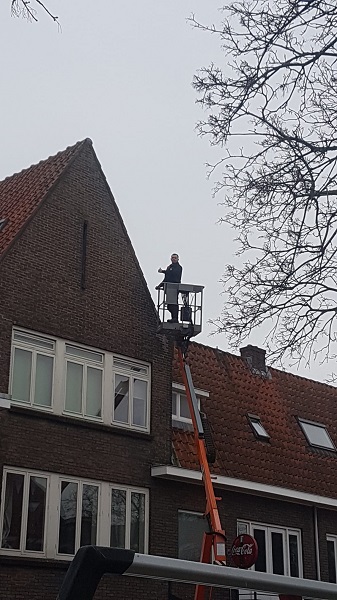  stormschade dak Rhoon